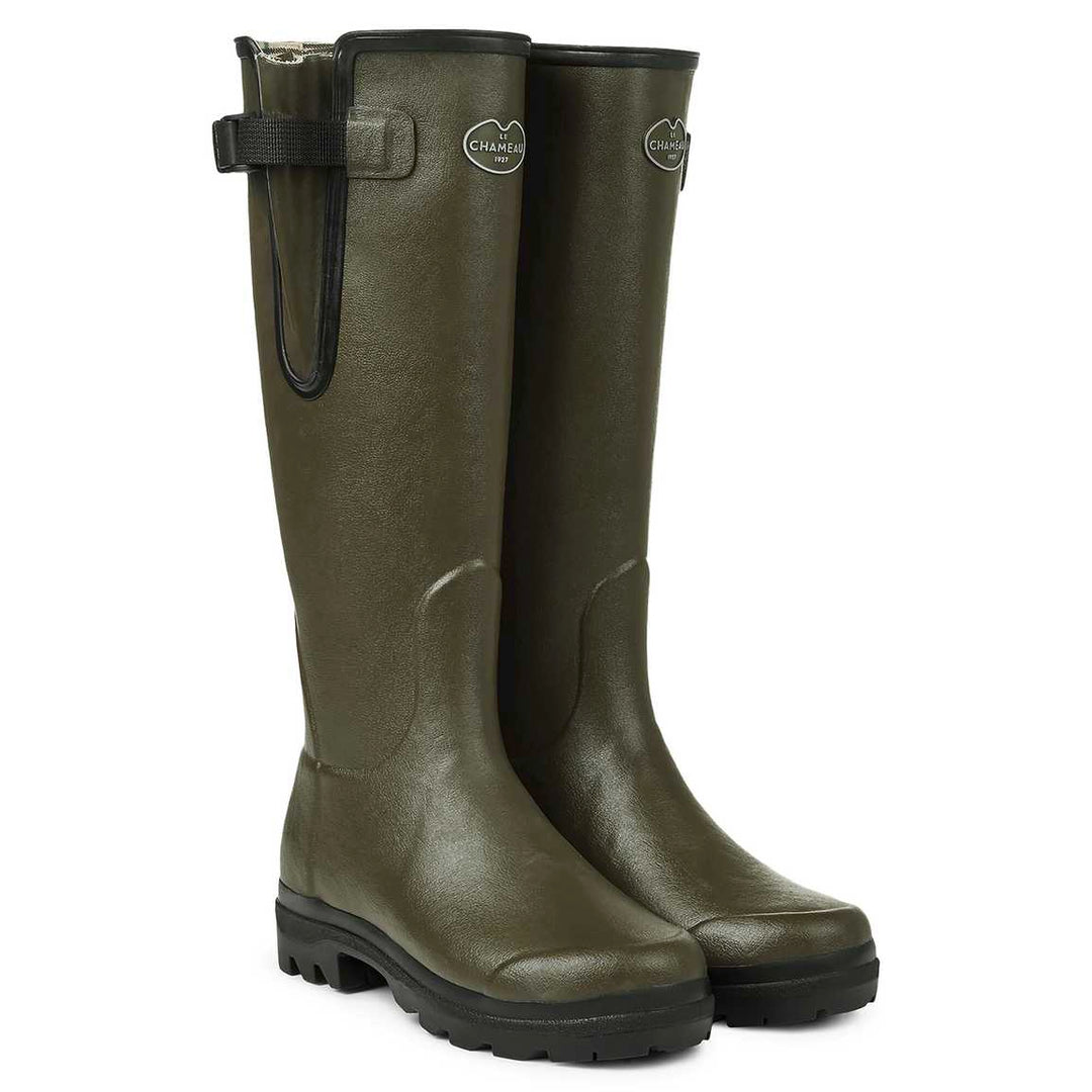 Le Chameau Vierzon Jersey Women's Boot-EU 36-Vert Chameau-Kevin's Fine Outdoor Gear & Apparel