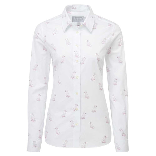 Schoffel Ladies Norfolk Shirt-Women's Clothing-LAB-US4/UK8-Kevin's Fine Outdoor Gear & Apparel