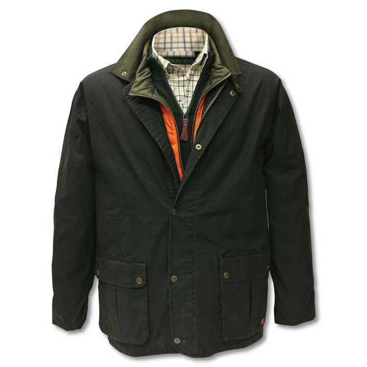 【美品】MHL WASHED MENS WAXED COTTON Waxed Cotton Fishermans Mac Coat by MHL by Margaret Howell