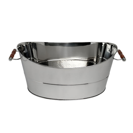 Stainless Steel Oval Beverage Tub with Handles-Home/Giftware-Kevin's Fine Outdoor Gear & Apparel