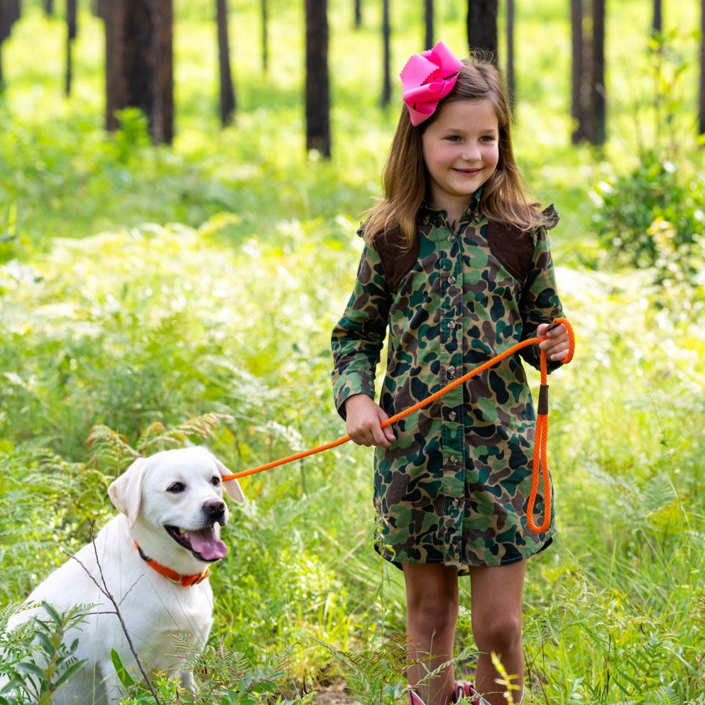 Kevin's Girls Vintage Camo Shirt Dress-Children's Clothing-XXS-Kevin's Fine Outdoor Gear & Apparel