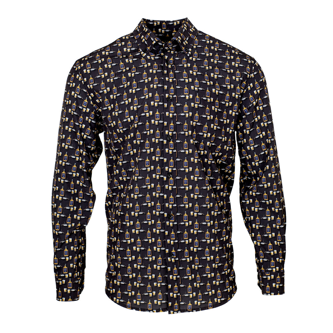 Kevin's Bourbon Connoisseur Performance Shirt-Men's Clothing-Kevin's Fine Outdoor Gear & Apparel