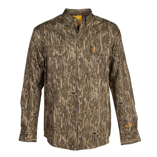 Browning Wasatch Long Sleeve Lightweight Button Down Shirt-Men's Clothing-Bottomland-S-Kevin's Fine Outdoor Gear & Apparel