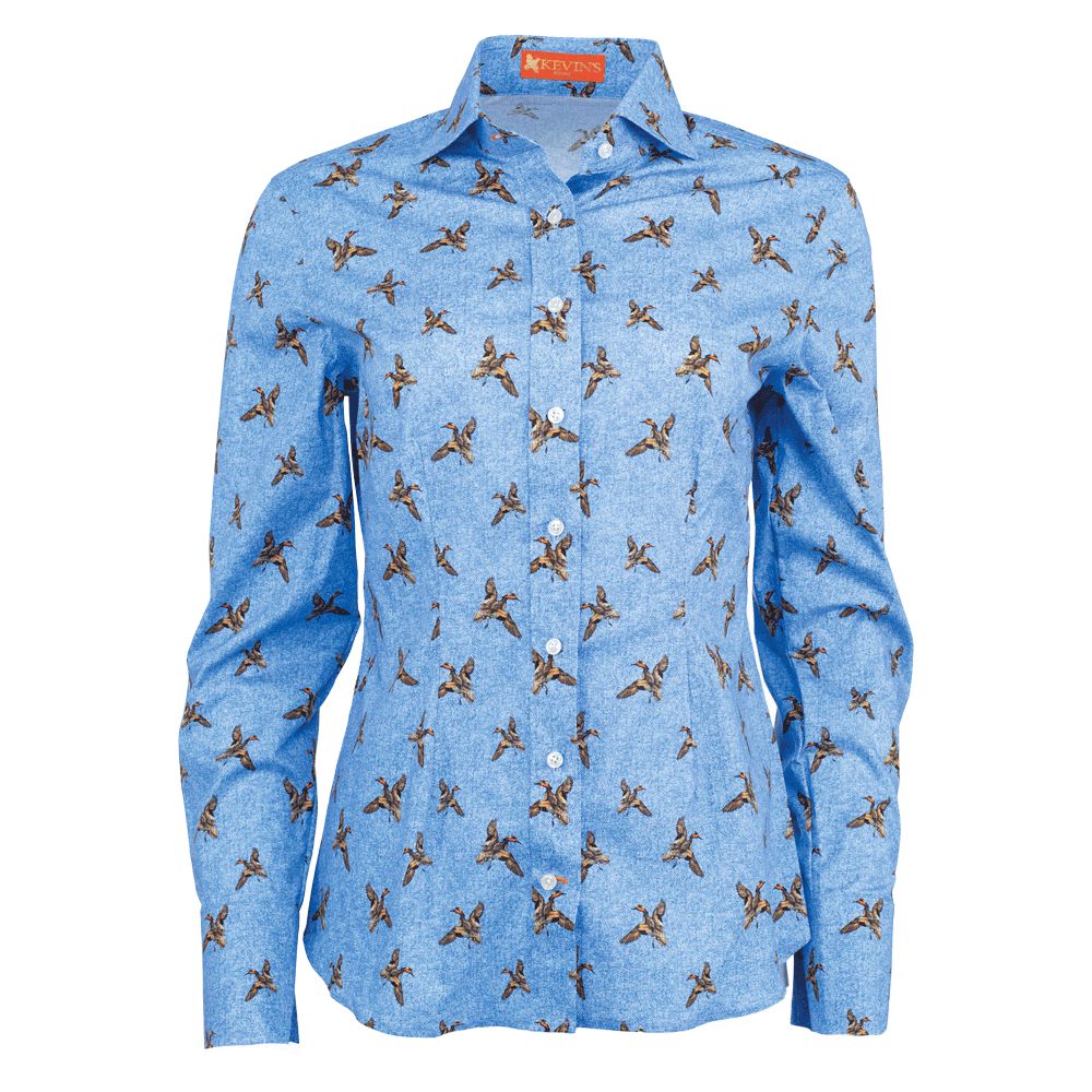 Kevin's Finest Women's Duck Blouse-Women's Clothing-Duck-XS-Kevin's Fine Outdoor Gear & Apparel