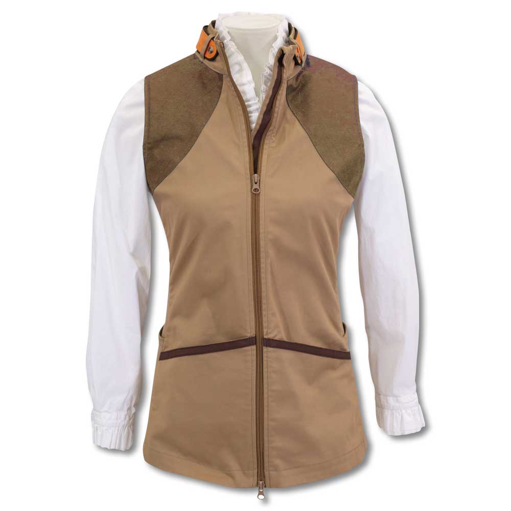 Kevin's Huntress Twill Shooting Vest w/ Reversible Neck Tab Kevin's