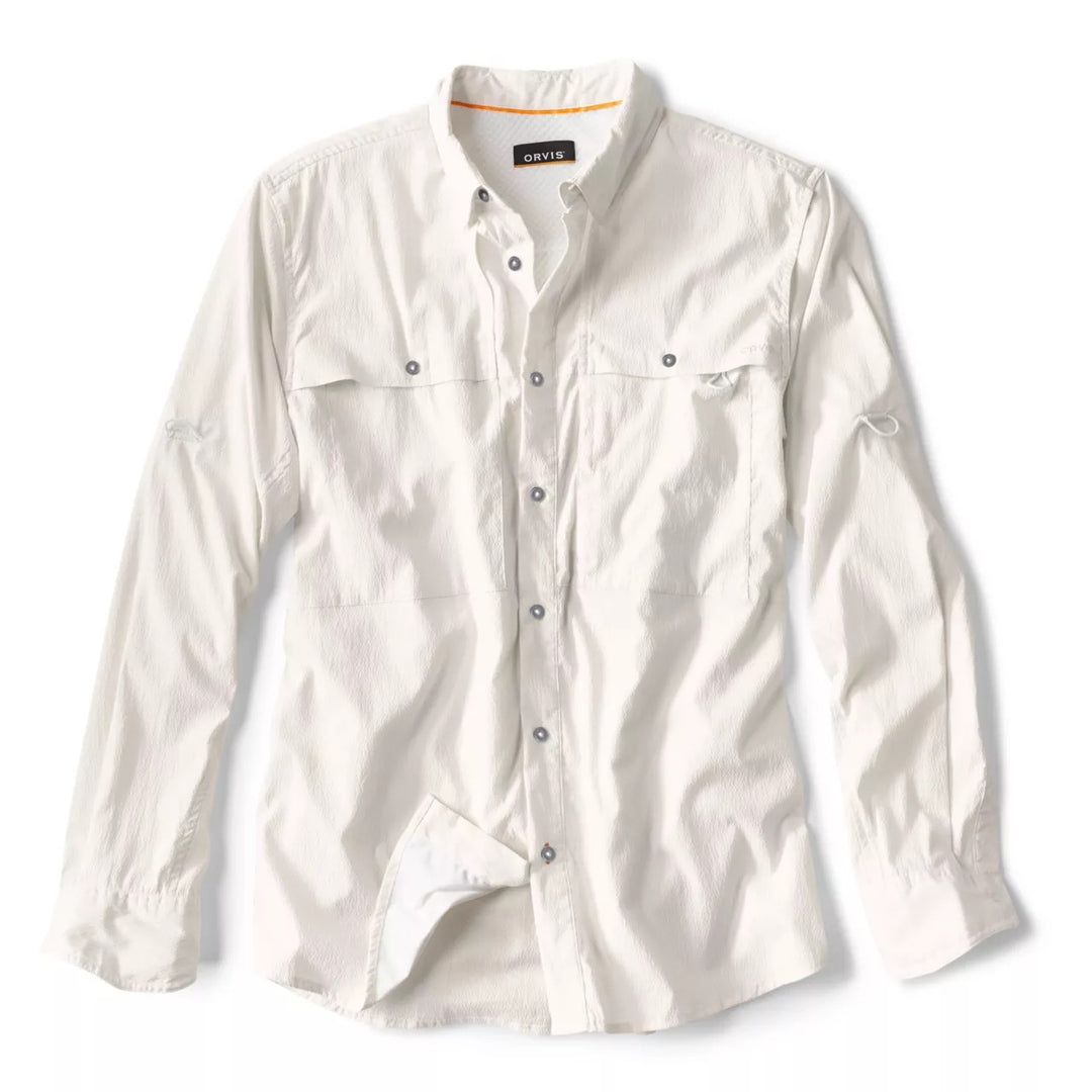 Orvis Long-Sleeve Open Air Caster Shirt-Men's Clothing-White 04-S-Kevin's Fine Outdoor Gear & Apparel
