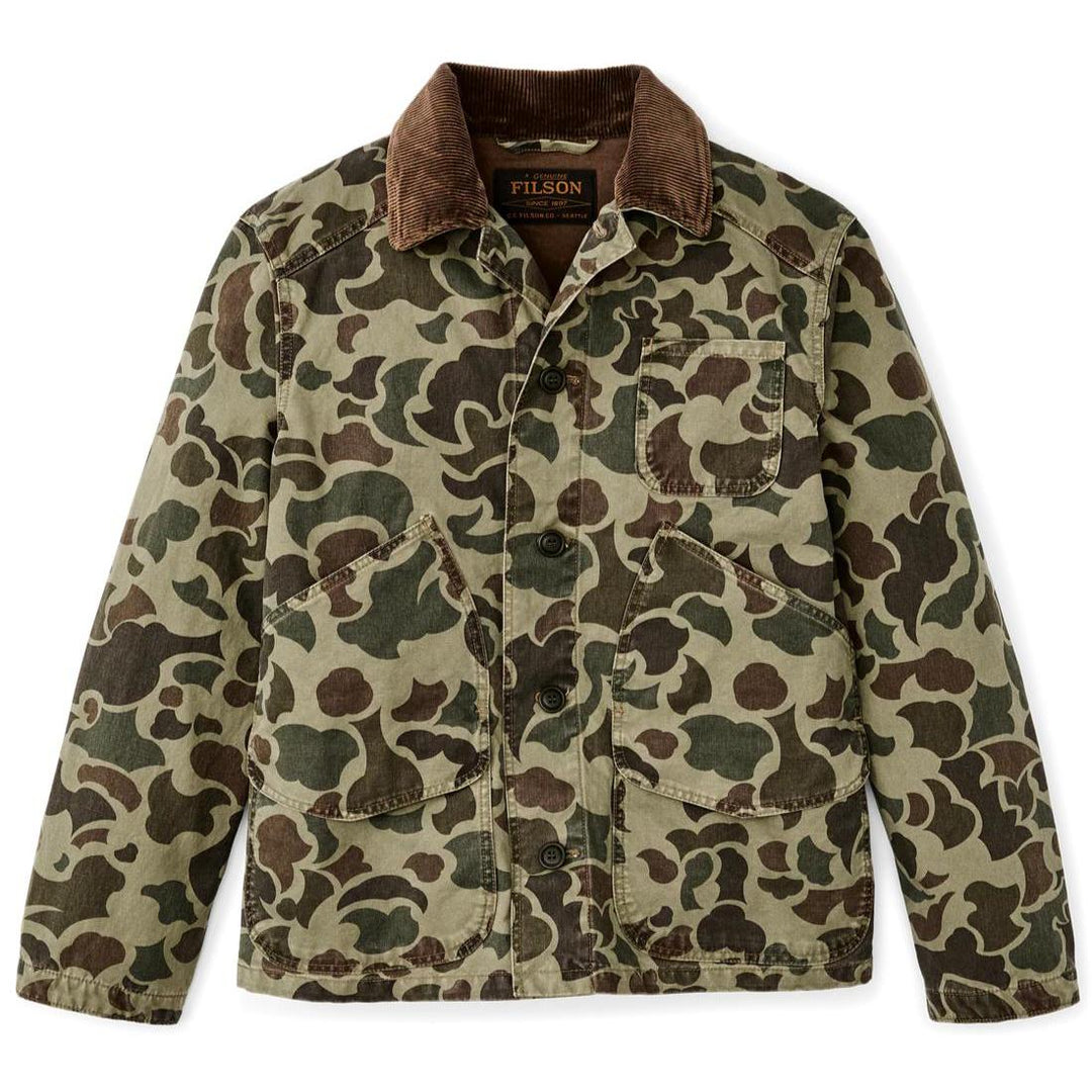 Filson Canvas Outfitter Jacket-Men's Clothing-Tundra Shrub Camo-S-Kevin's Fine Outdoor Gear & Apparel