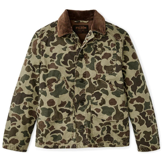 Filson Canvas Outfitter Jacket-Men's Clothing-Tundra Shrub Camo-S-Kevin's Fine Outdoor Gear & Apparel