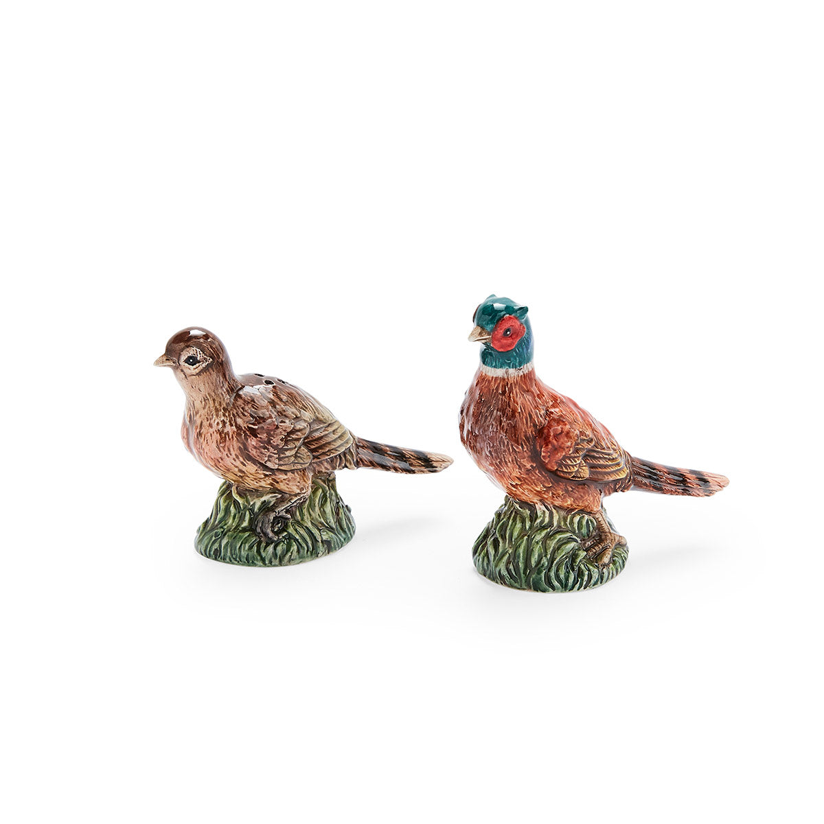 Spode Woodland Pheasant Salt & Pepper Shakers Kevin's Catalog Kevin