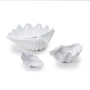 Fluted Clam Shells Set of 3-Home/Giftware-Kevin's Fine Outdoor Gear & Apparel