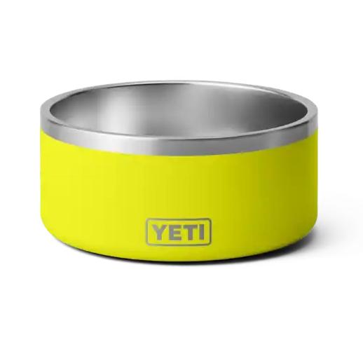 YETI Boomer 8 Dog Bowl-Pet Supply-Firefly Yellow-Kevin's Fine Outdoor Gear & Apparel