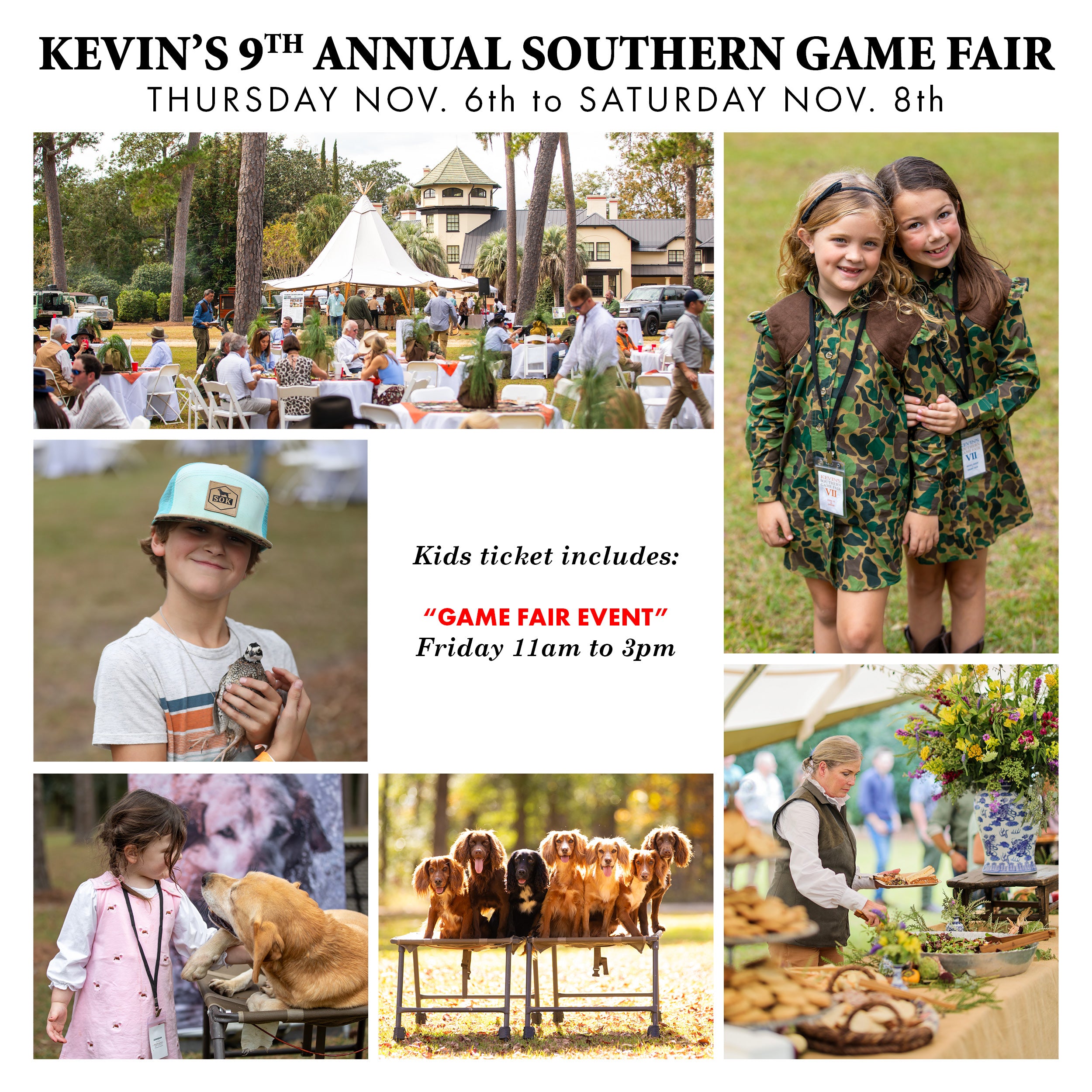 Game Fair 2024 Kevin's Catalog Kevin's Fine Outdoor Gear & Apparel