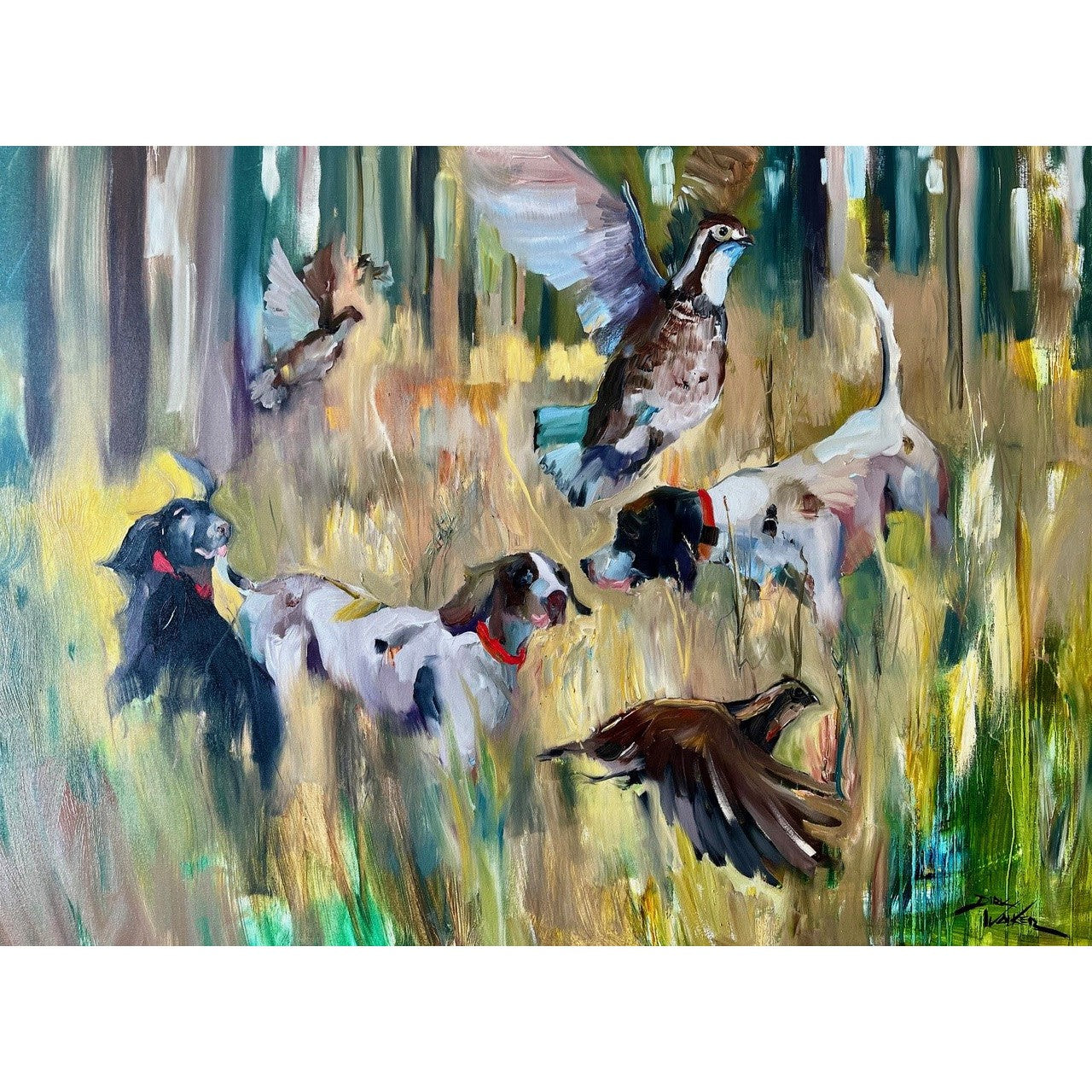 "Going The Other Way" Collectors Closed Edition Print by Dirk Walker