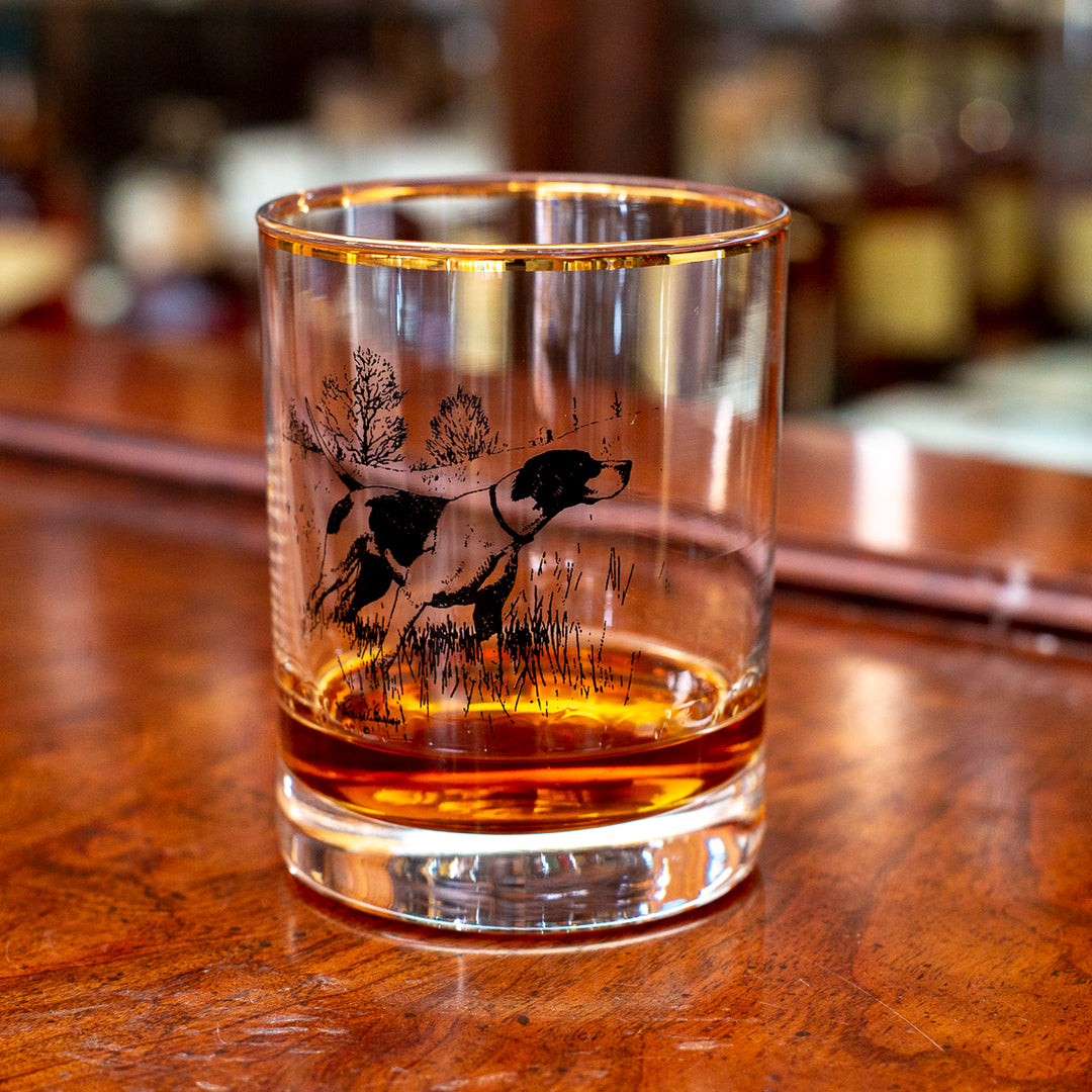 Sporting Dogs Double Old Fashioned Set of 4-Home/Giftware-Kevin's Fine Outdoor Gear & Apparel