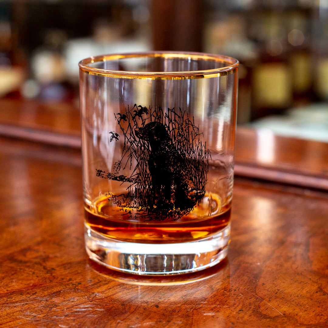 Sporting Dogs Double Old Fashioned Set of 4-Home/Giftware-Kevin's Fine Outdoor Gear & Apparel