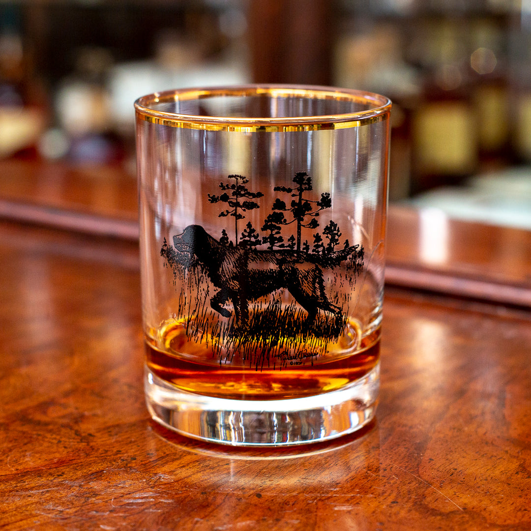 Sporting Dogs Double Old Fashioned Set of 4-Home/Giftware-Kevin's Fine Outdoor Gear & Apparel