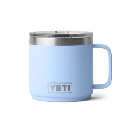 YETI Rambler 14 oz Mug with MagSlider Lid-Hunting/Outdoors-Big Sky Blue-Kevin's Fine Outdoor Gear & Apparel