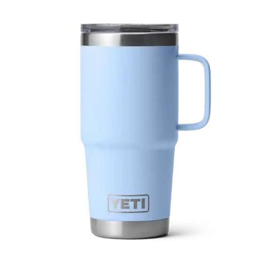 YETI Rambler Travel 20 oz Mug with Stronghold Lid-Hunting/Outdoors-Big Sky Blue-Kevin's Fine Outdoor Gear & Apparel
