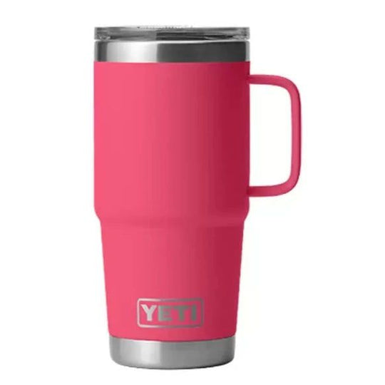 Yeti Rambler Travel 20 oz Mug w/ Stronghold Lid-HUNTING/OUTDOORS-BIMINI PINK-Kevin's Fine Outdoor Gear & Apparel