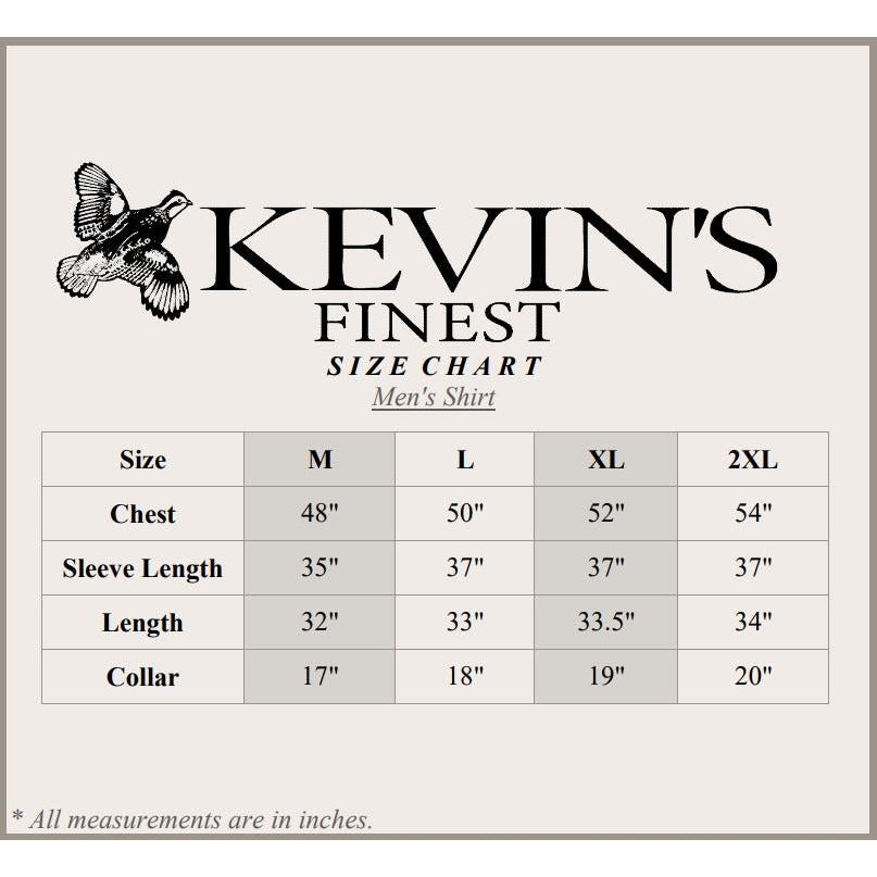 Kevin's Finest 100% Cotton Check Shirt-Men's Clothing-Kevin's Fine Outdoor Gear & Apparel