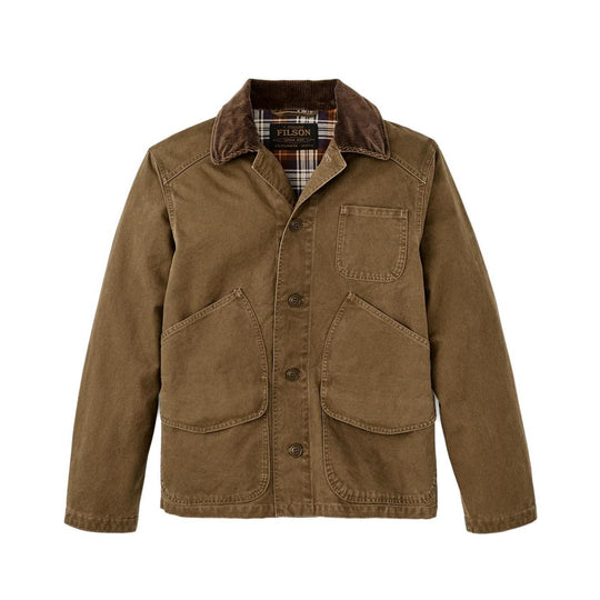 Filson Canvas Outfitter Jacket-Men's Clothing-Kangaroo-S-Kevin's Fine Outdoor Gear & Apparel