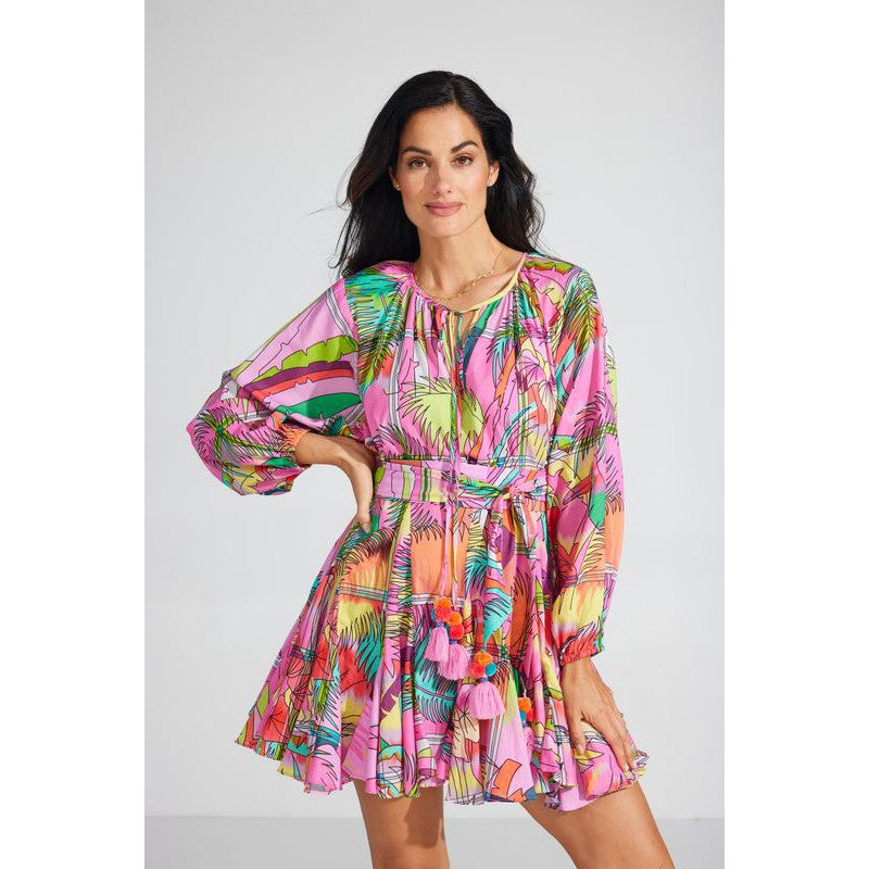 Bella Tu Bird Print Rio 36" Dress Kevin's Catalog Kevin's Fine