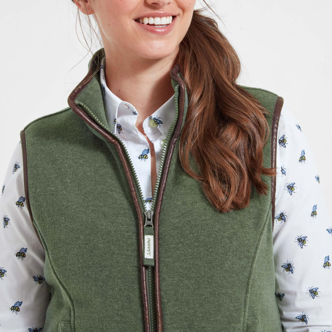 Schoffel Ladies Lyndon II Gilet-Women's Clothing-CEDAR GREEN-US2/UK6-Kevin's Fine Outdoor Gear & Apparel