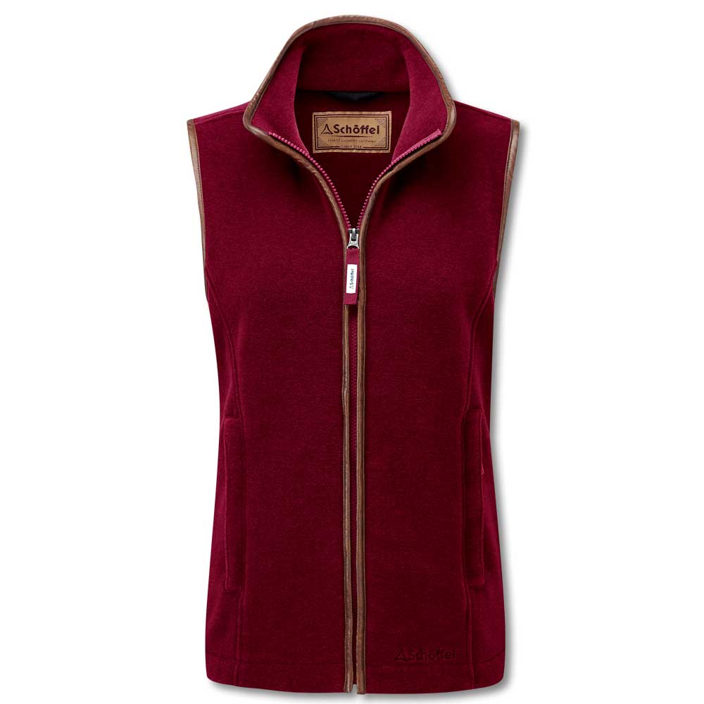 Schoffel Ladies Lyndon II Gilet-WOMENS CLOTHING-Schöffel Country-RUBY-US16/UK20-Kevin's Fine Outdoor Gear & Apparel