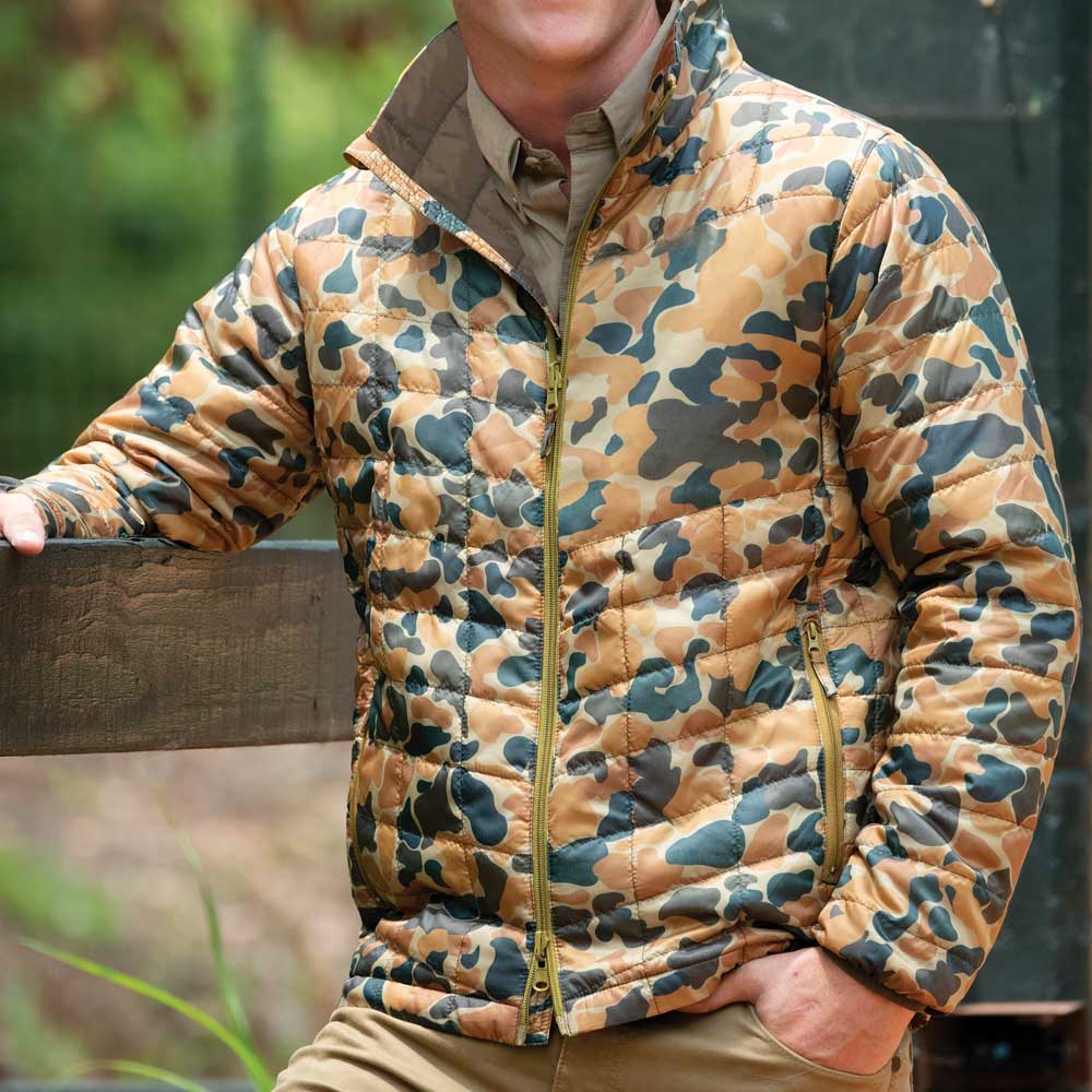 Kevin's Reversible Vintage Camo Puffer Jacket | Kevin's Catalog