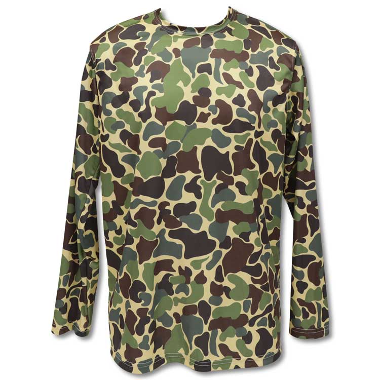 Kevin's Camo Long Sleeve Performance T-Shirt | Kevin's Catalog