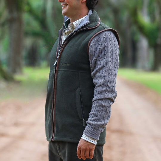 Schoffel Men's Oakham Gilet-Men's Clothing-DARK OLIVE-38-Kevin's Fine Outdoor Gear & Apparel
