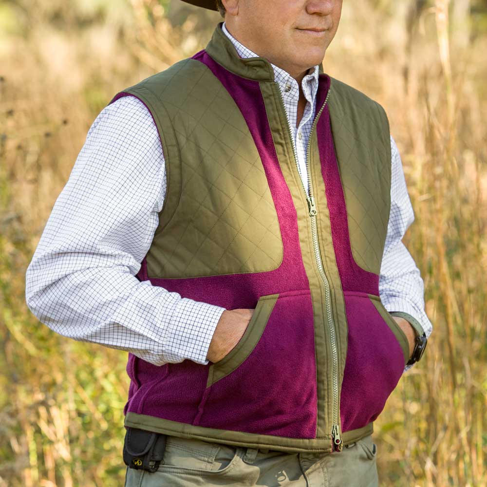 Kevin's Classic Fleece Shooting Vest Kevin's Catalog Kevin's Fine