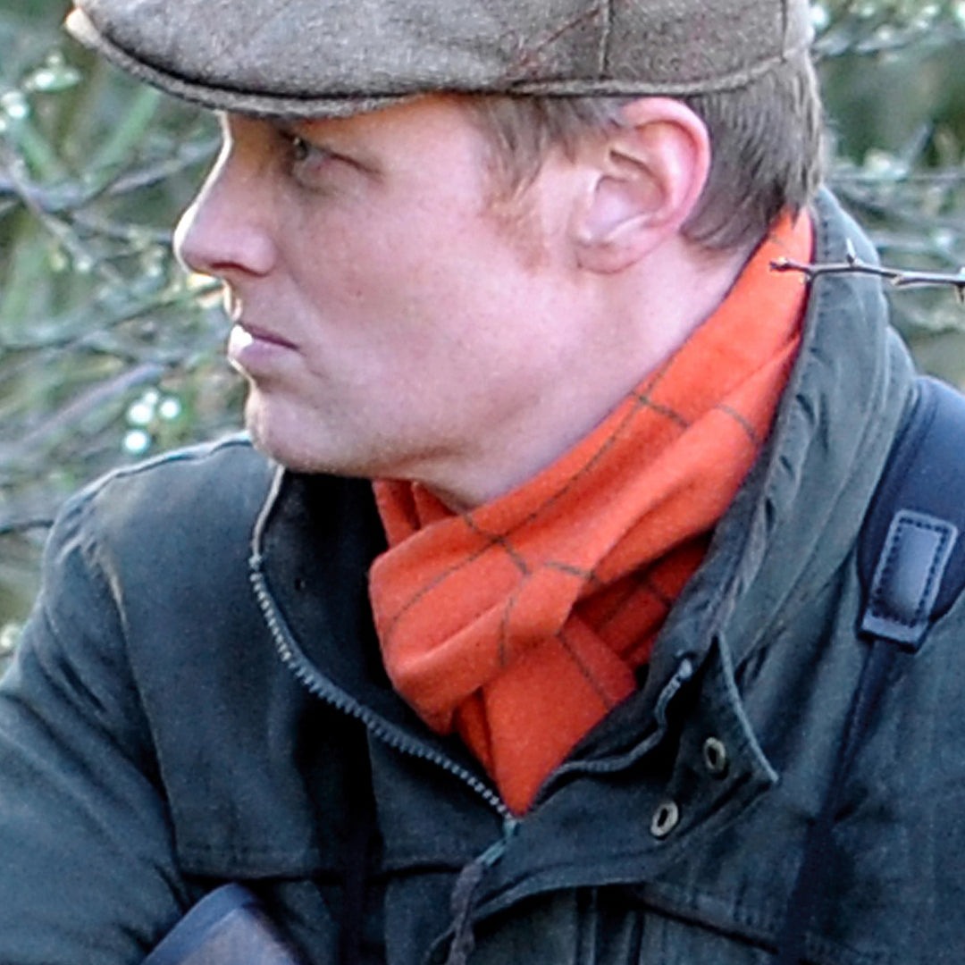 Laksen Men's Harris Scarf-MENS CLOTHING-Laksen-Orange/Green-Kevin's Fine Outdoor Gear & Apparel
