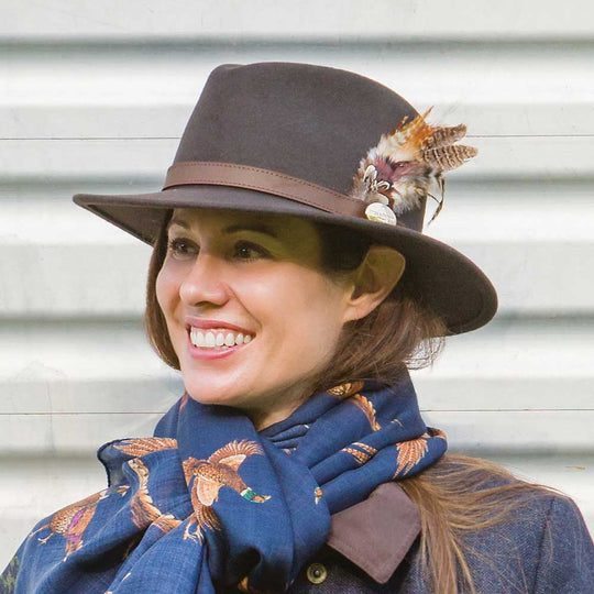 The Suffolk Fedora-Women's Accessories-Kevin's Fine Outdoor Gear & Apparel