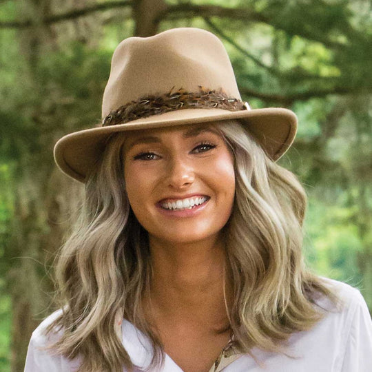 Hicks & Brown Suffolk Fedora-Women's Accessories-Kevin's Fine Outdoor Gear & Apparel