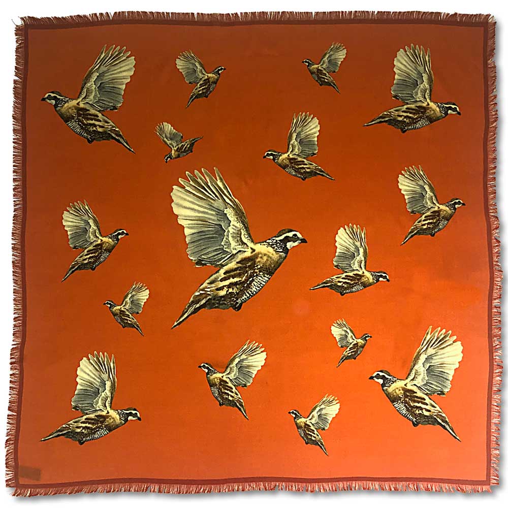 Kevin's Finest Quail Scarf-Women's Accessories-ORANGE-Kevin's Fine Outdoor Gear & Apparel