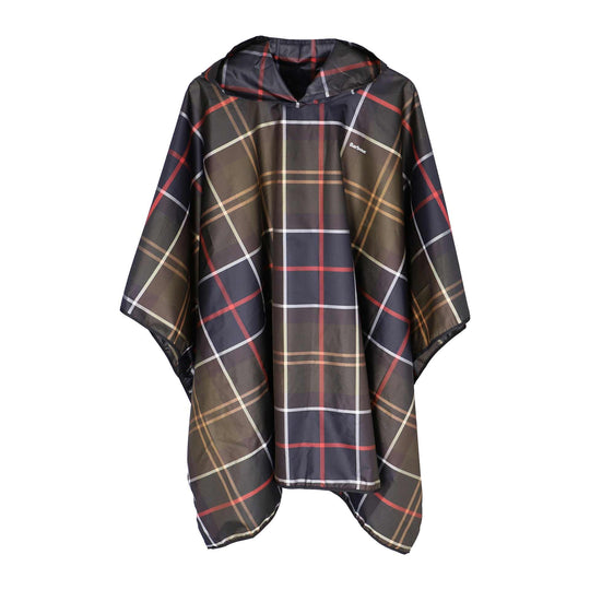 Barbour Women's Tartan Showerproof Poncho-Women's Accessories-Kevin's Fine Outdoor Gear & Apparel