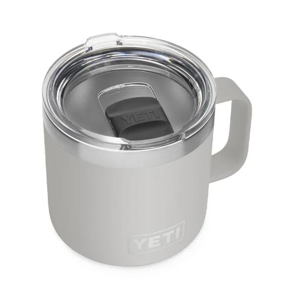 YETI Rambler 14oz. Mug w/ Magslider Lid-HUNTING/OUTDOORS-GRANITE GRAY-Kevin's Fine Outdoor Gear & Apparel