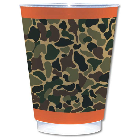 Kevin's Camo Custom Frosted Shatterproof Cups 8 Pack-HOME/GIFTWARE-Alexa Pulitzer-FULL CAMO-Kevin's Fine Outdoor Gear & Apparel