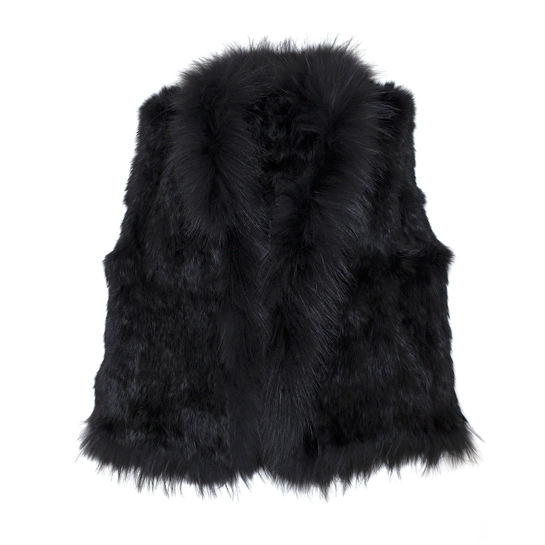 Fox Fur Vest-Women's Clothing-Kevin's Fine Outdoor Gear & Apparel