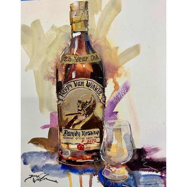 Dirk Walker "Pappy Van Winkle 23 Year" Giclee Print-Decor-Kevin's Fine Outdoor Gear & Apparel
