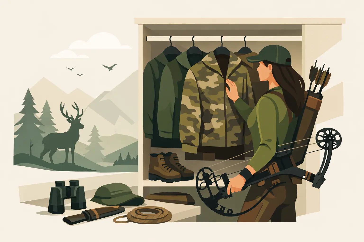 How to Build a Huntress Wardrobe