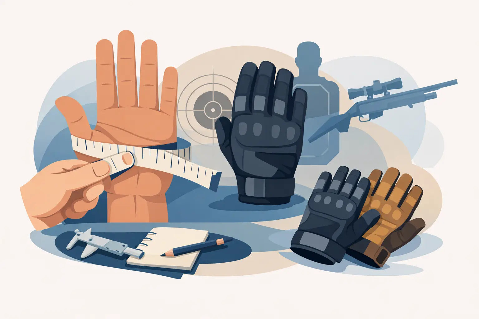 How to Size Shooting Gloves Properly