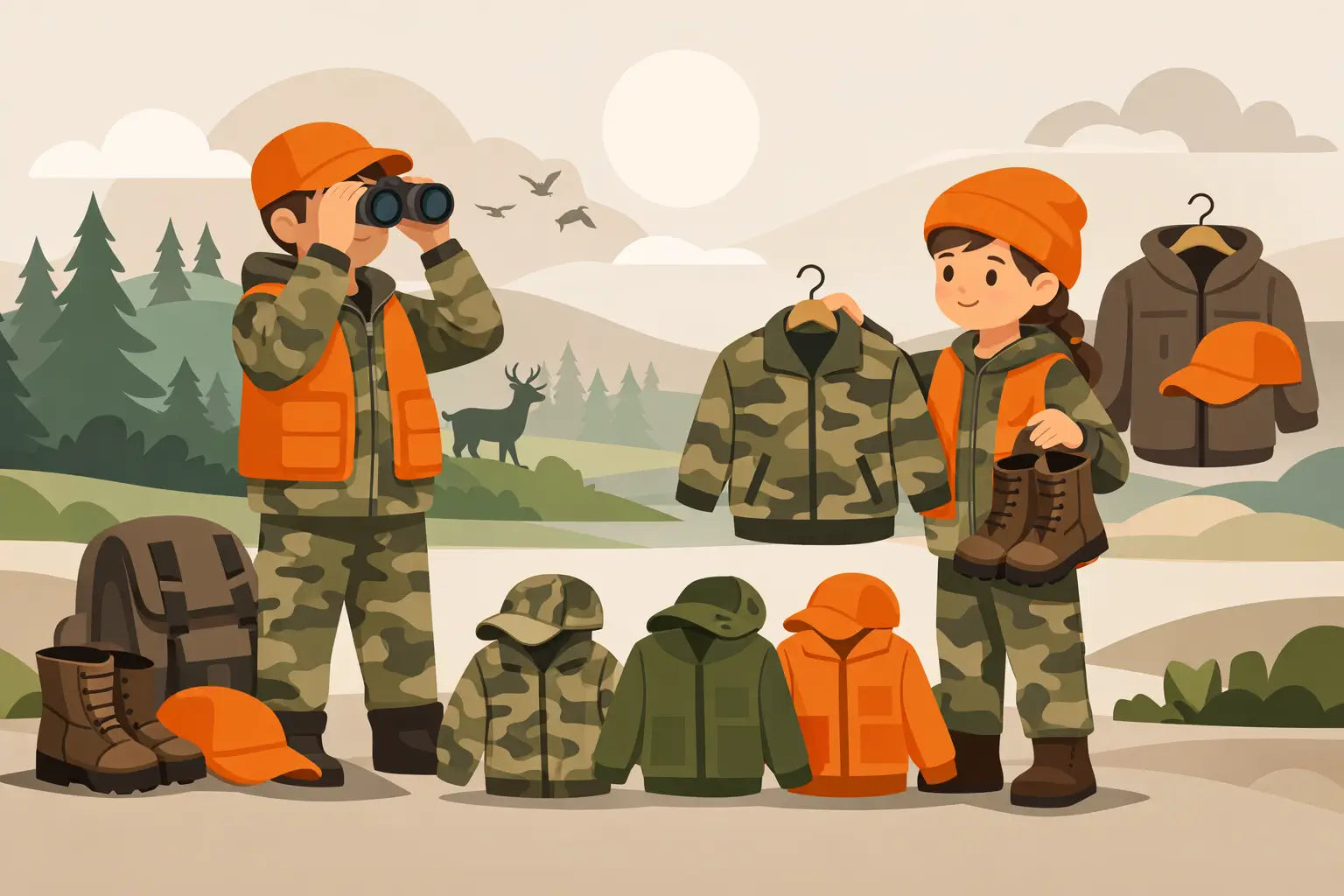 How to Choose Kids Hunting Clothes