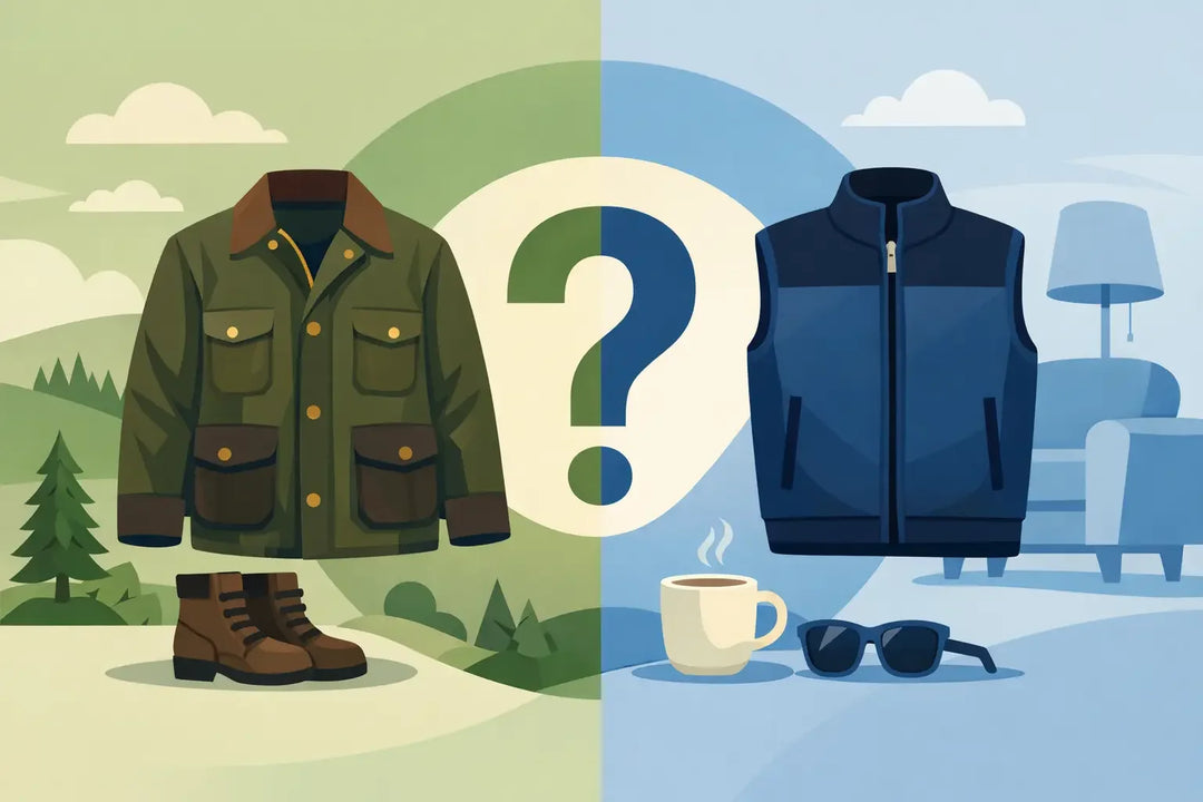 Waxed Jacket vs Fleece Vest: Which Fits?