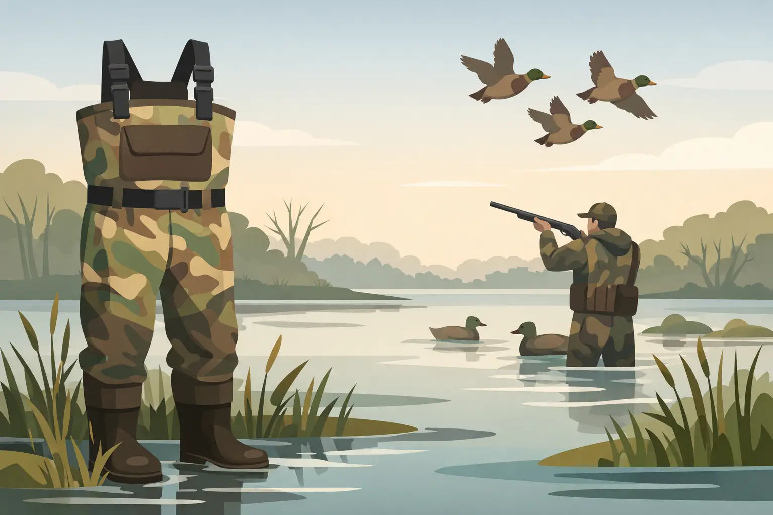 Best Hunting Waders for Duck Season