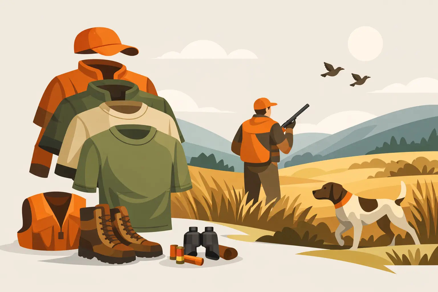 How to Layer Upland Hunting Clothing