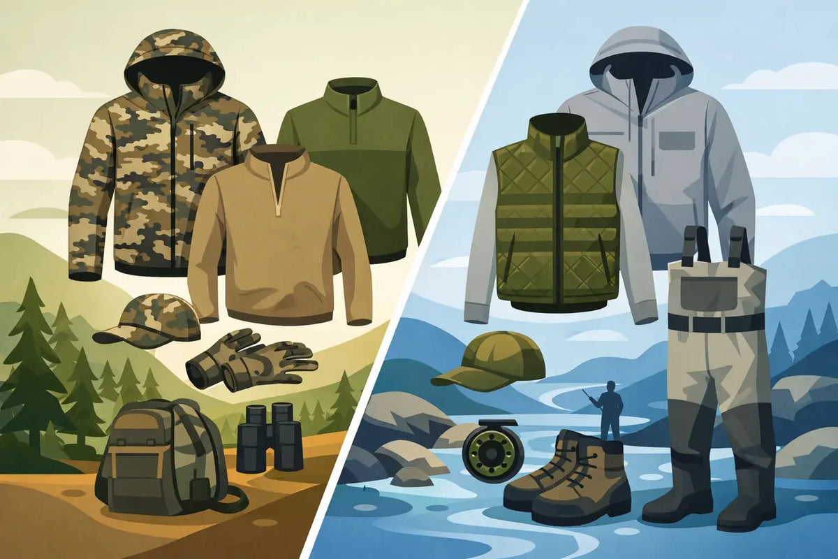 Sitka vs Orvis Layering for Field and Stream
