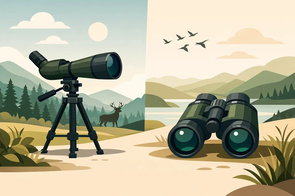 Spotting Scope vs Binoculars for Hunting