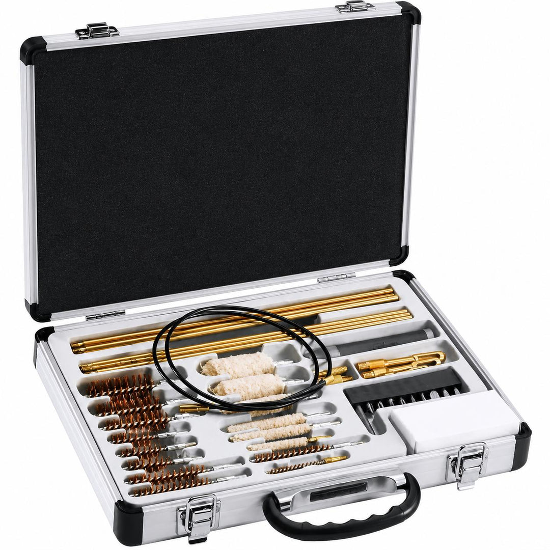 Pursuit Gear "All In One" Gun Cleaning Kit w/ Aluminum Case-Hunting/Outdoors-Kevin's Fine Outdoor Gear & Apparel